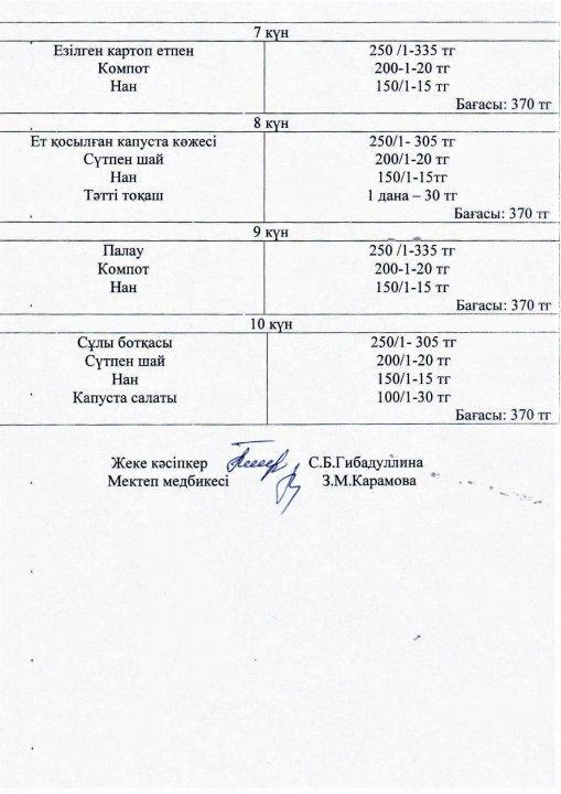 Ас мәзірі